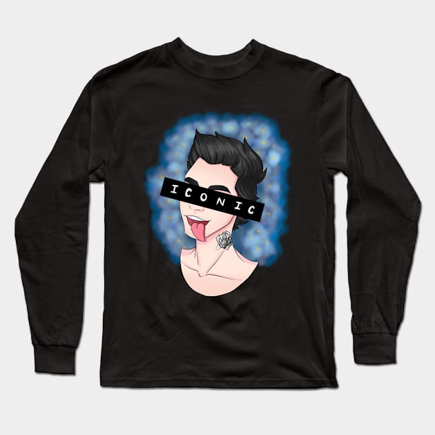 I.C.O.N.I.C. Long Sleeve T-Shirt by Madam Roast Beef